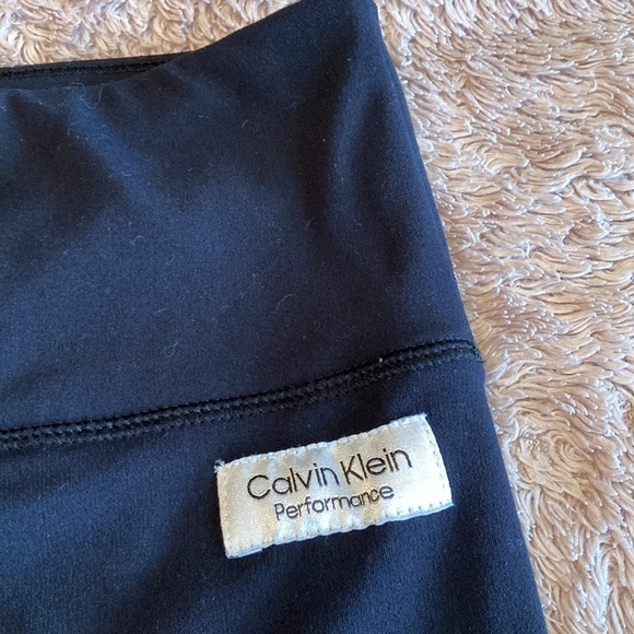 CALVIN KLEIN Womens Performance Capri Leggings - size Large - Picture 3 of 10